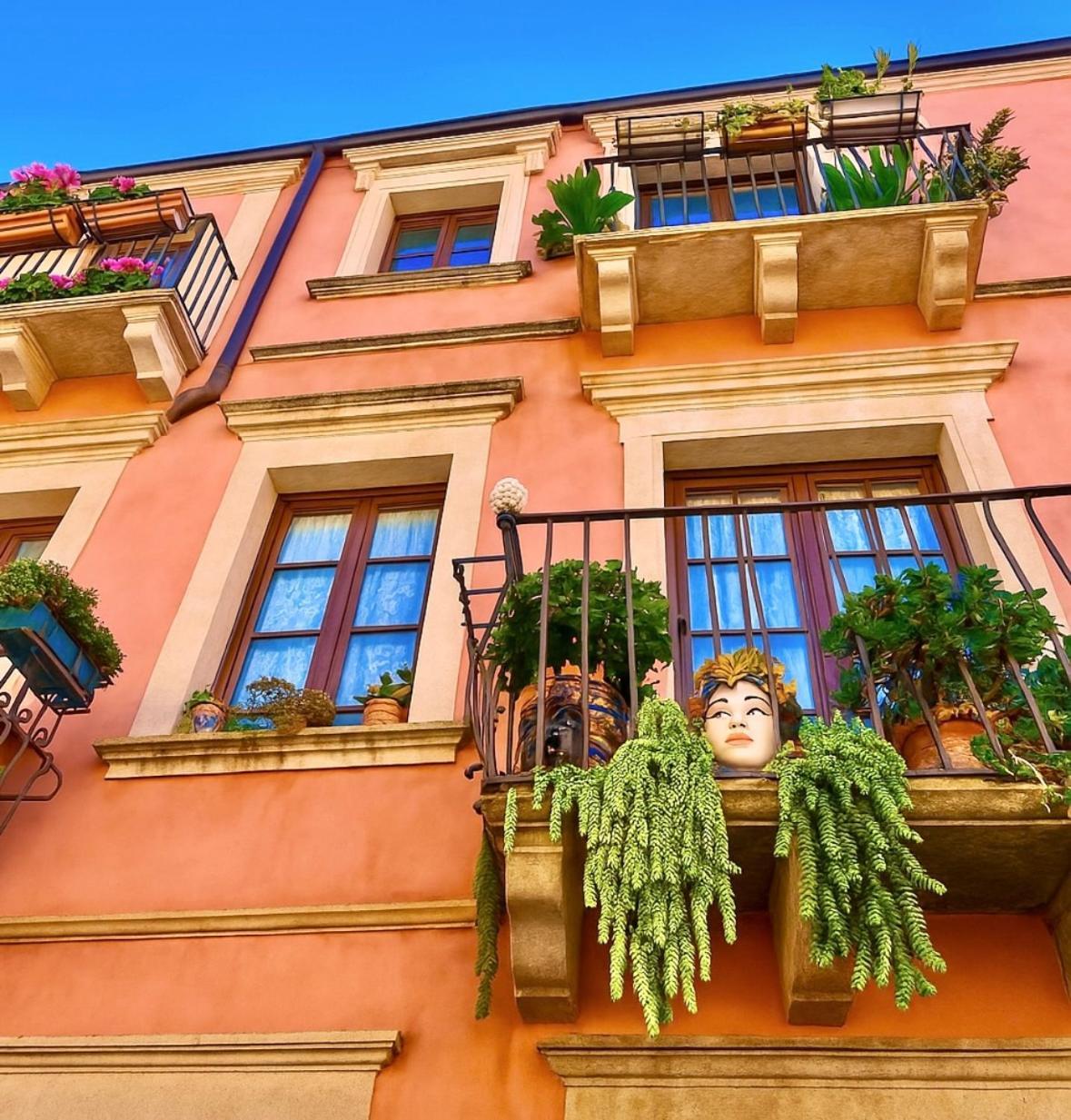 Caterina'S Charme Apartment Taormina Esterno foto